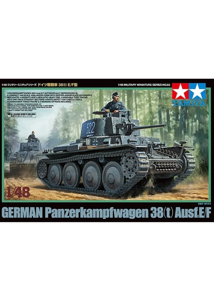 Modelling a German 15cm sIG33 (Sf) auf Panzerkampfwagen 38(t) Ausf.H (SdKfz I38/I): In 1/35